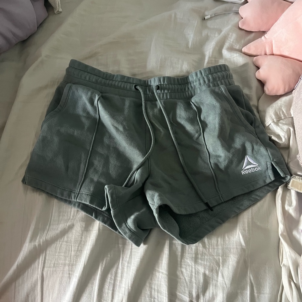 M Reebok Green Shorts